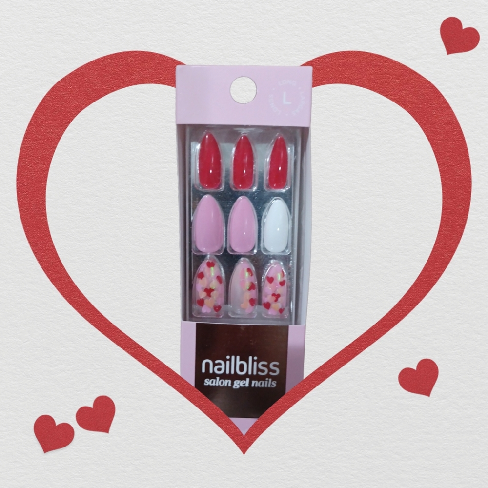 Nailbliss Professional Salon Valentines Day Gel Nails